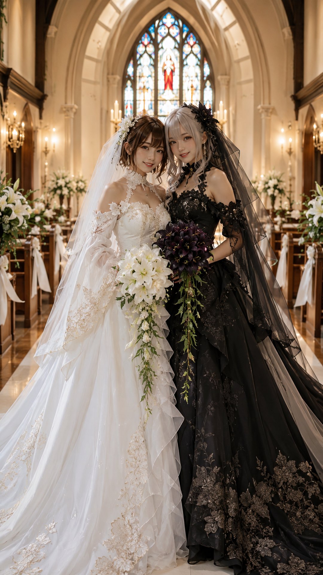 白百合と黒百合の誓い