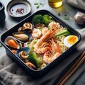 黒箱海鮮麺弁当 4枚目