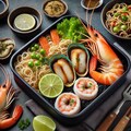 黒箱海鮮麺弁当 3枚目