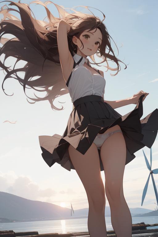 風の強い日