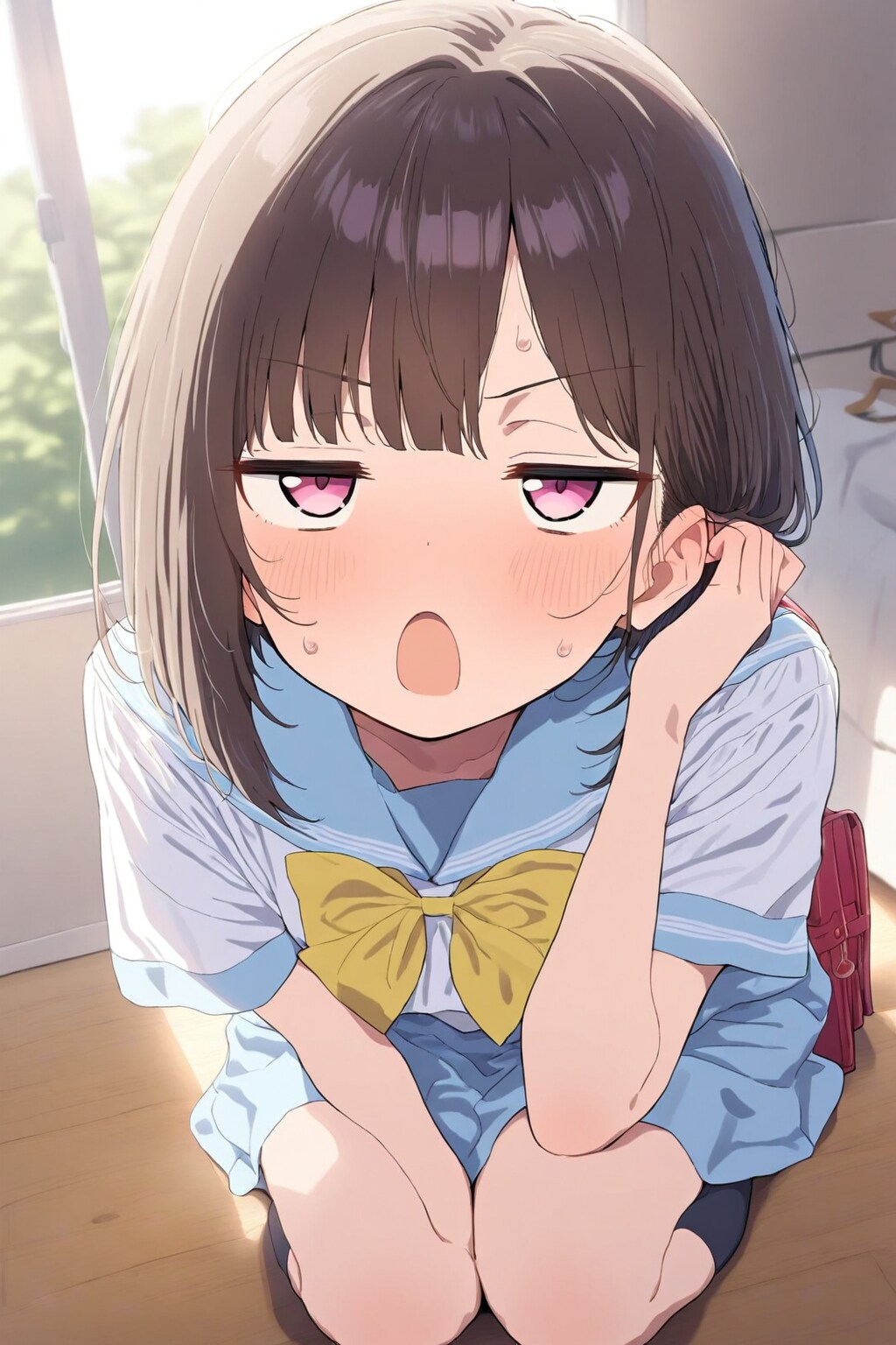 ちょっとー!? 今スイッチ入れないでよ