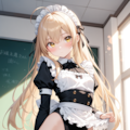 かなちゃんはお片付け当番 レオタードxメイド 3枚目