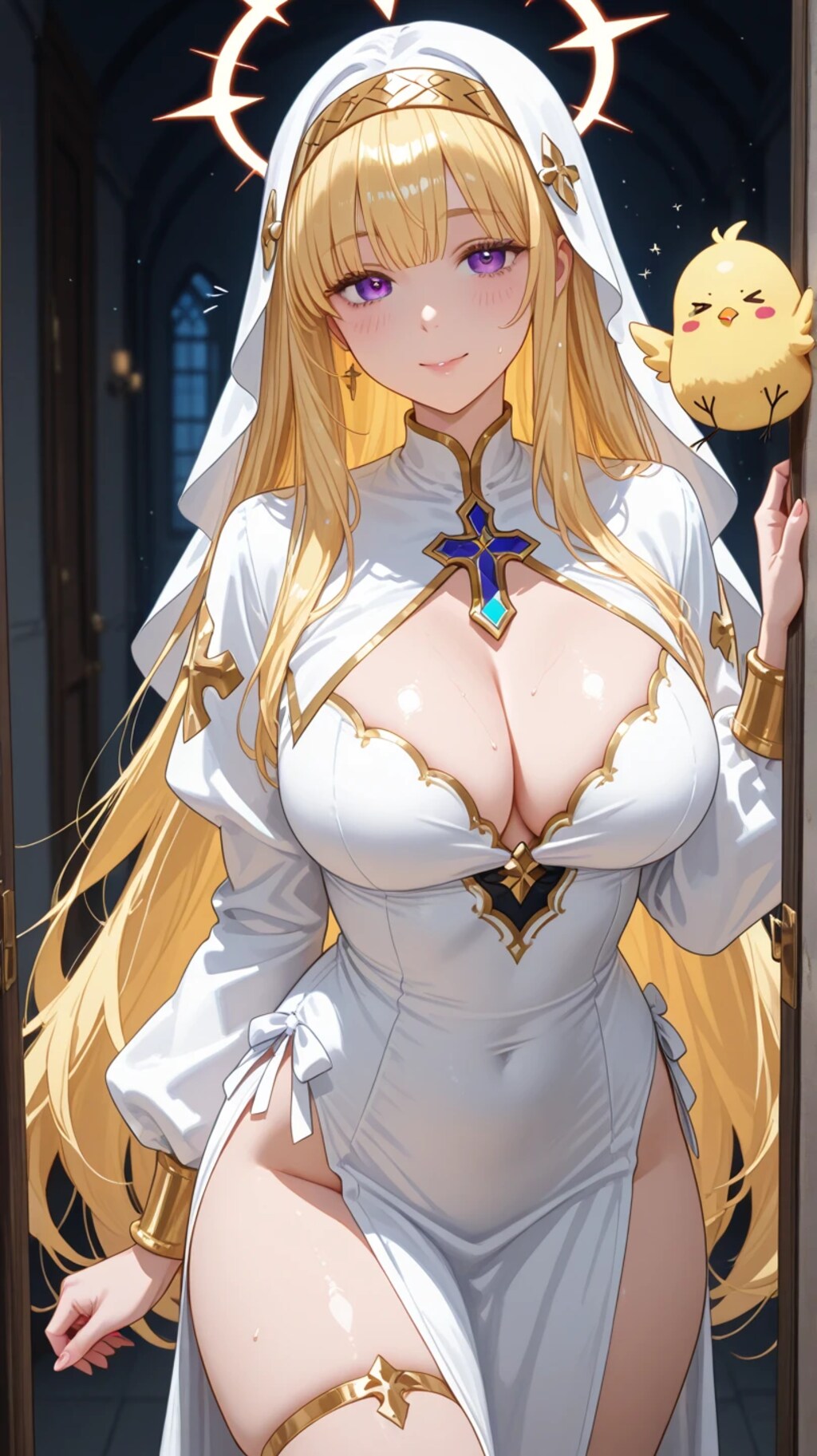 聖女だけど闇堕ちしたらひよこになりました！