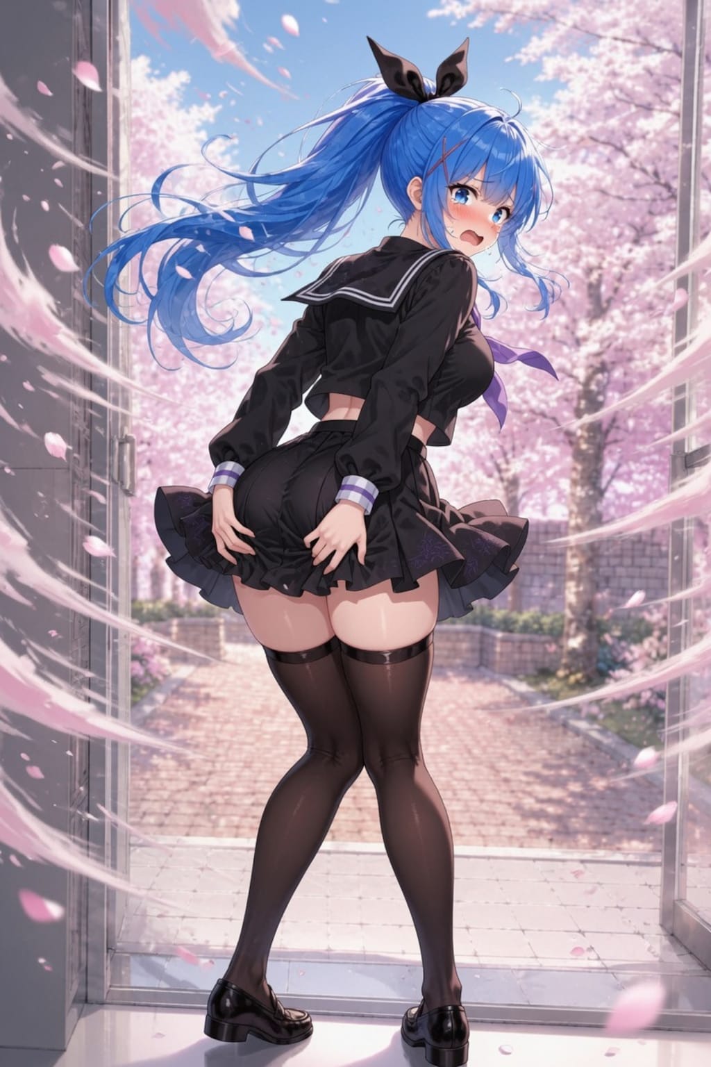 春一番で美波ちゃんパニック‼️(裏モードはR15)