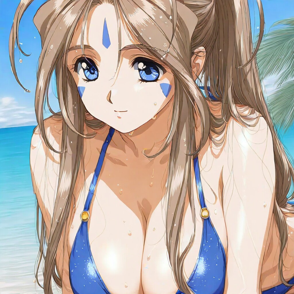 ドアップ水着ベルダンディー