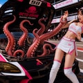 触手に囚われたRQ 4枚目