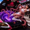 触手に囚われたRQ 5枚目