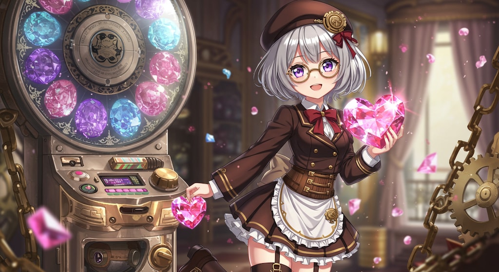 ガチャを回しましょう！