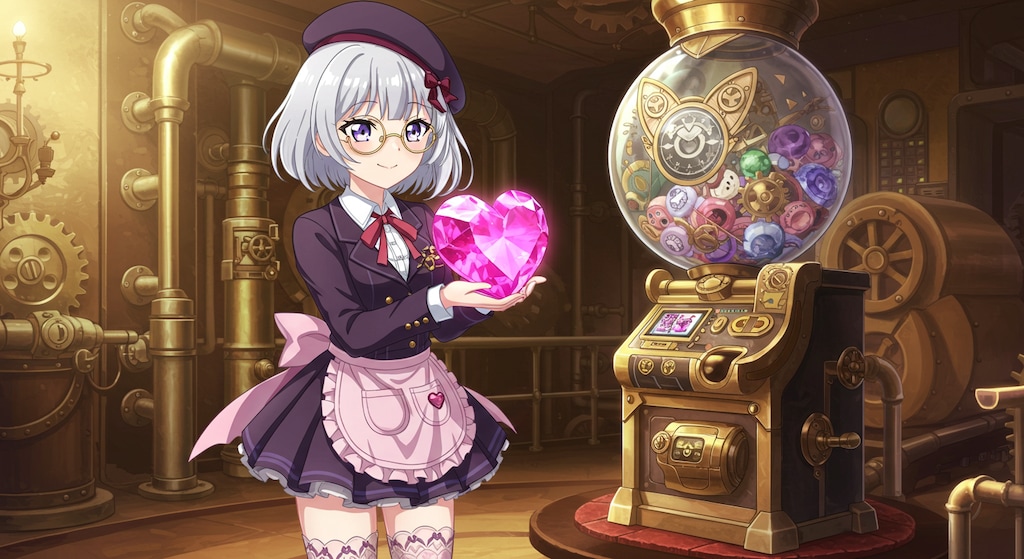 ガチャを回しましょう！