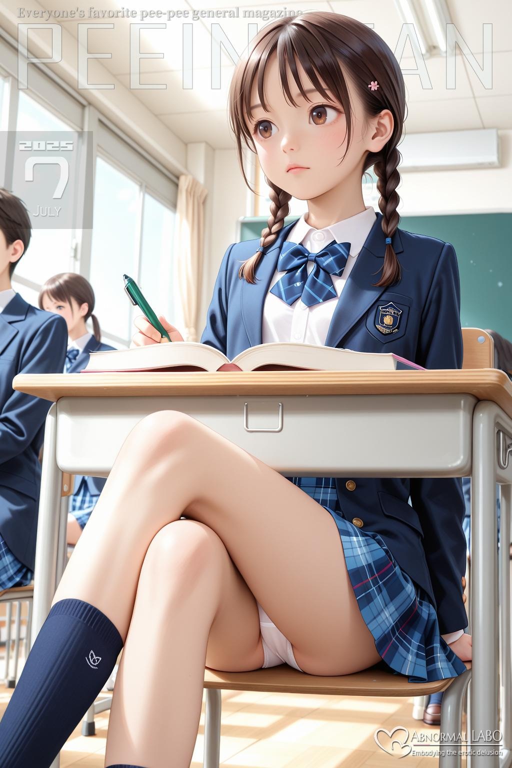 学校でオナニー♡制服女子