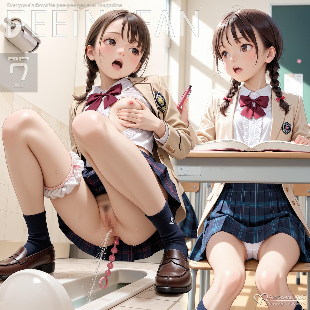 学校でオナニー♡制服女子