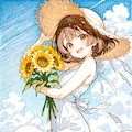 夏空に咲く 2枚目
