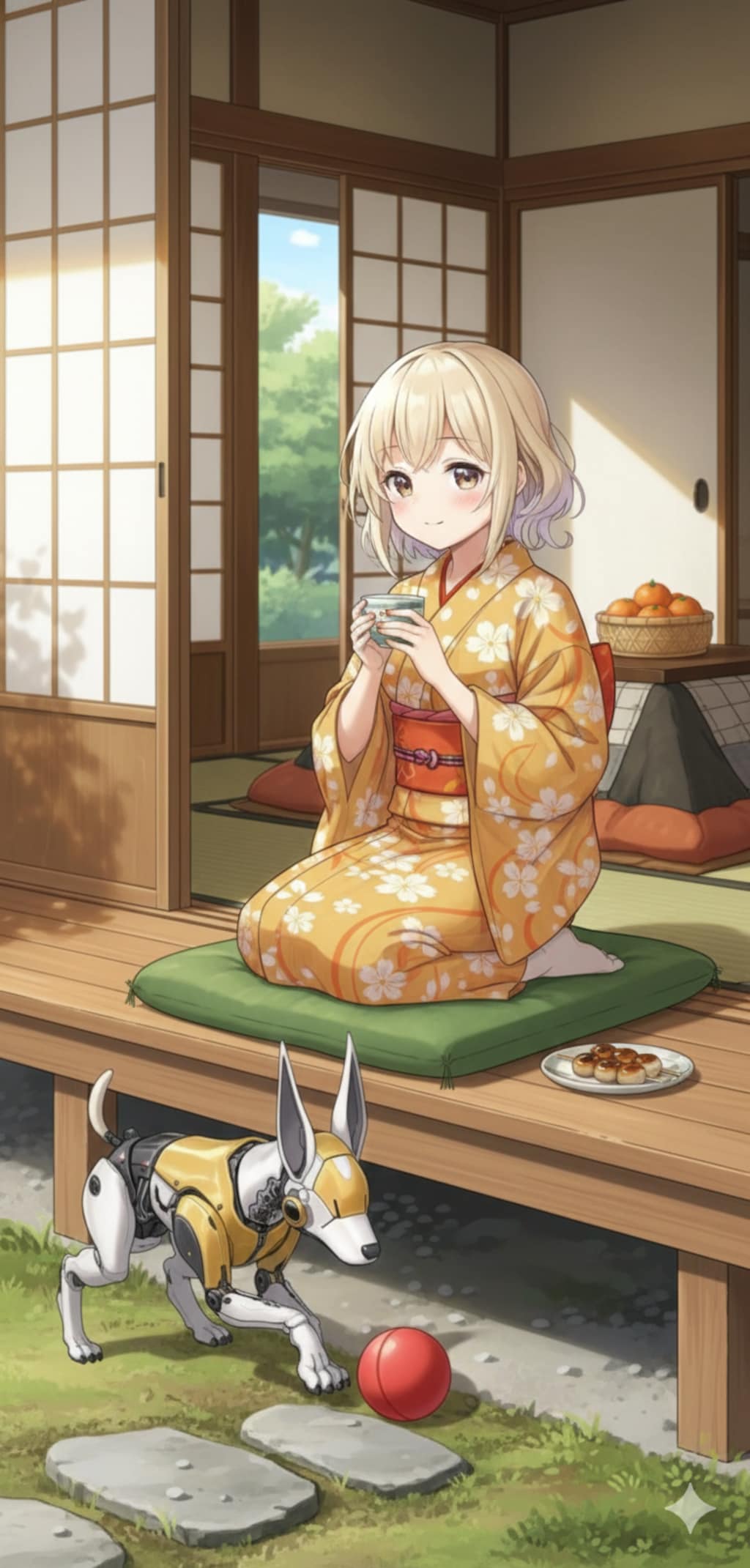 地上奪還後の平和な一日