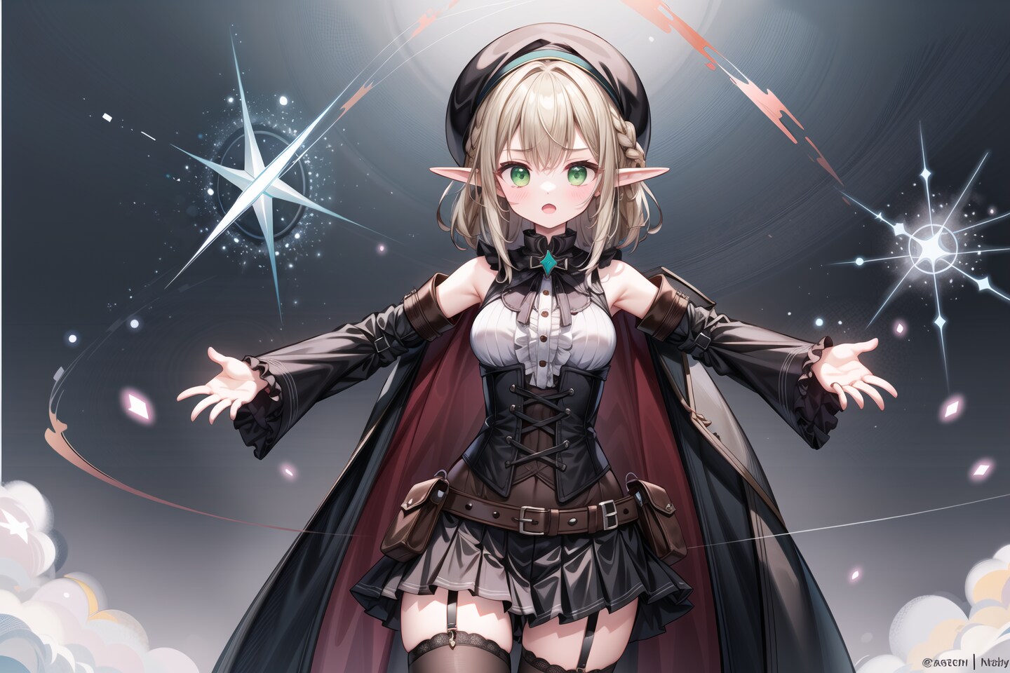 エルフちゃん・エリート魔法使い