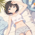 夏の木漏れ日 2枚目