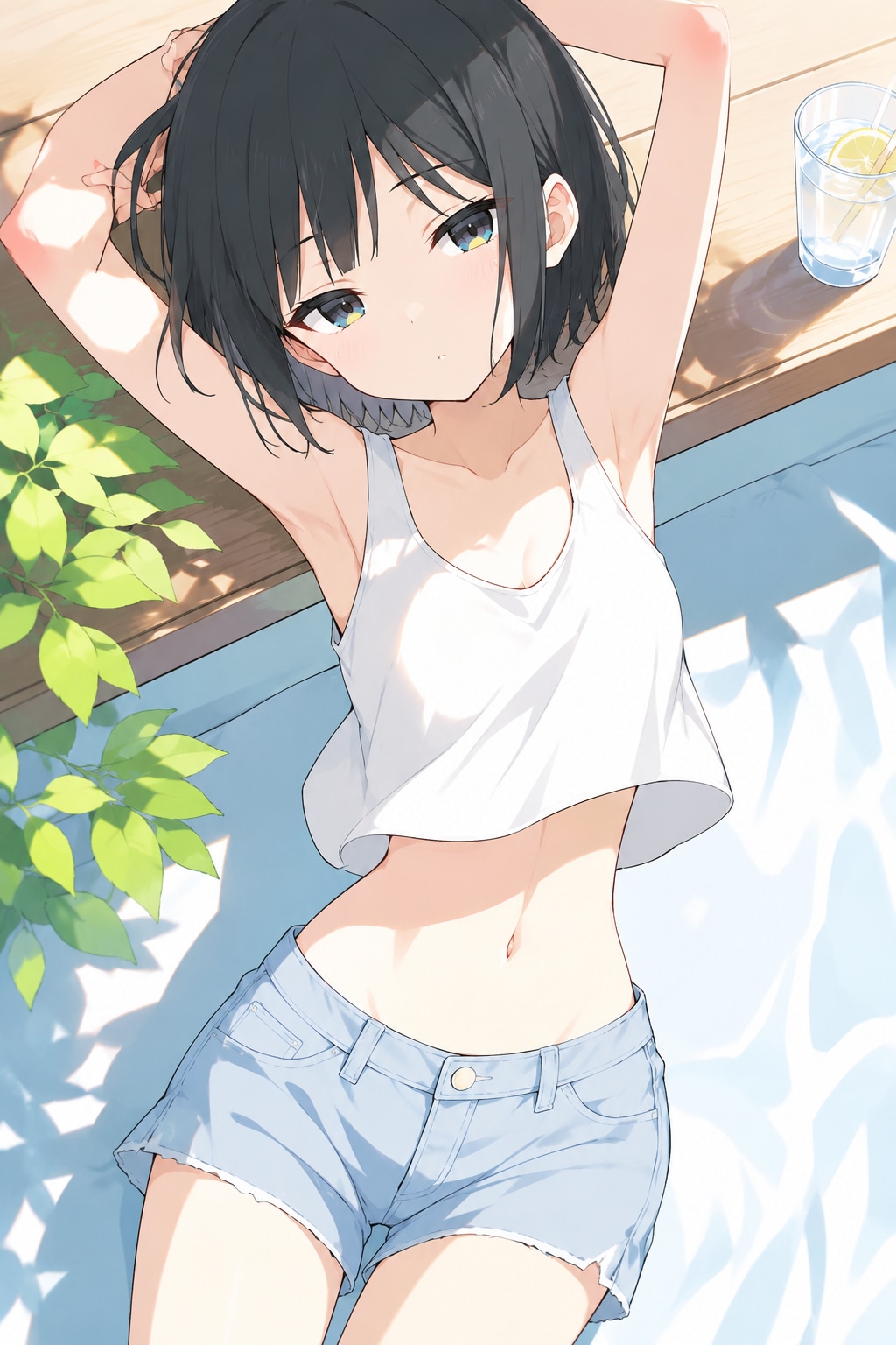 夏の木漏れ日