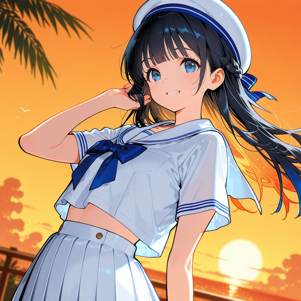夕やけ