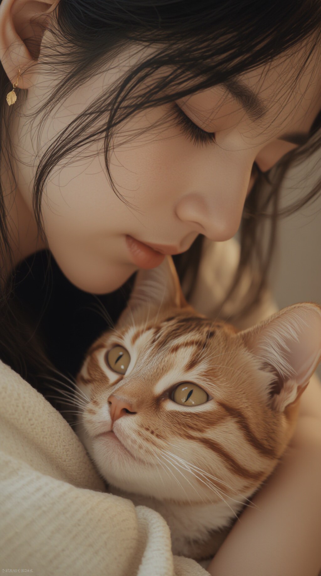 なでる