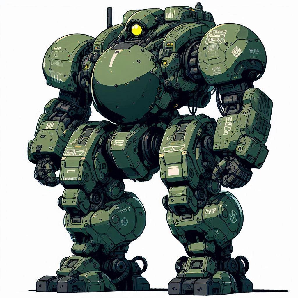 AIガチャ戦機 型落ち戦機 立ち絵＆フィギア／フィギアNanoBanana2編集バリエーション