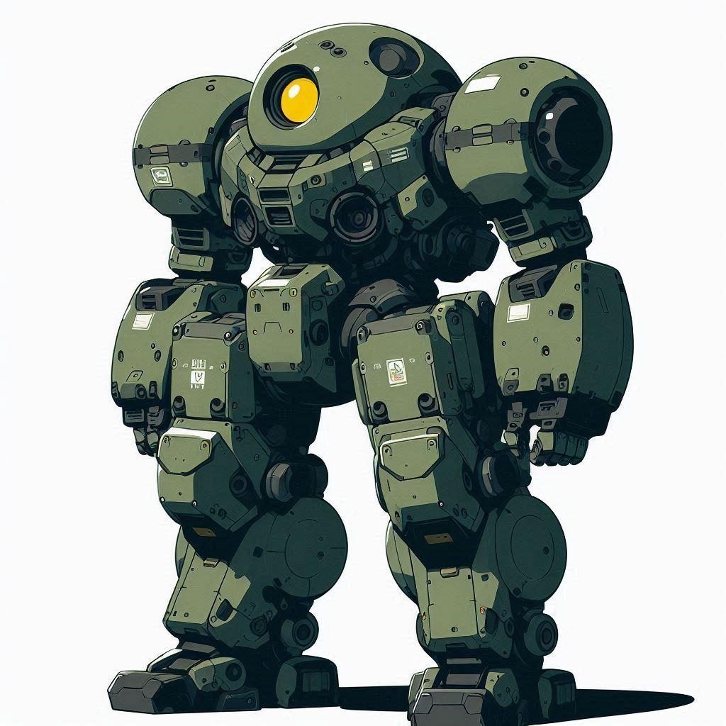 AIガチャ戦機 型落ち戦機 立ち絵＆フィギア／フィギアNanoBanana2編集バリエーション