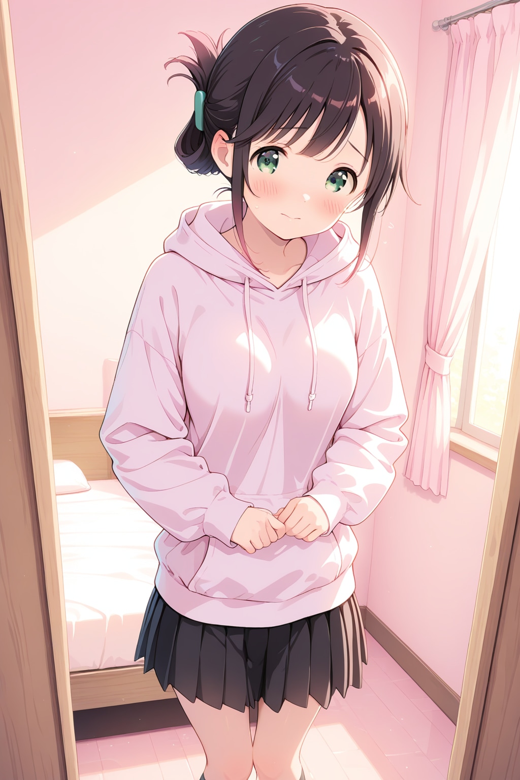 留めおさげのまなか