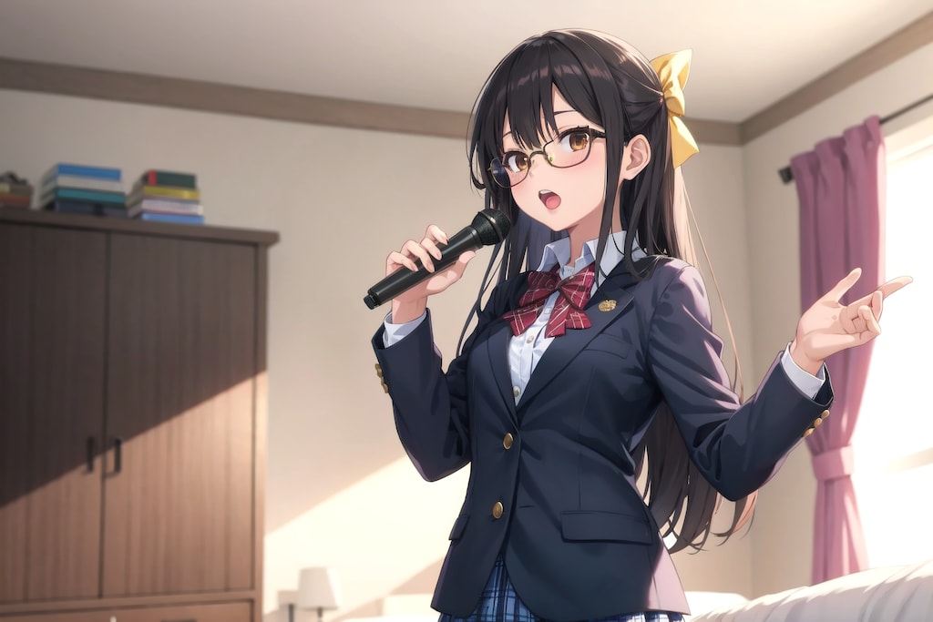 今年はチョットお歌で頑張ってみたいなー