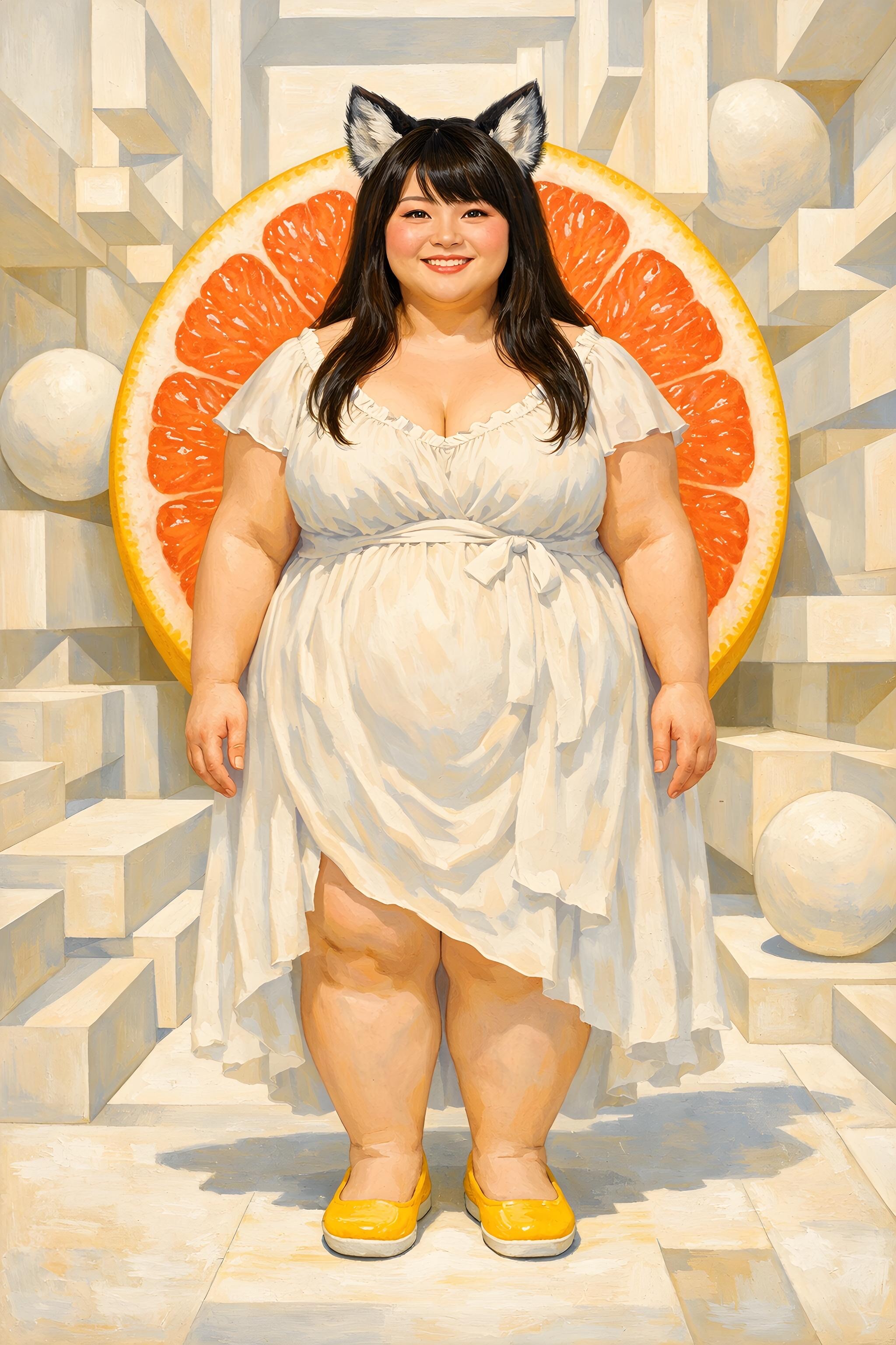 アクリル美人画展-ぽっちゃり教編-