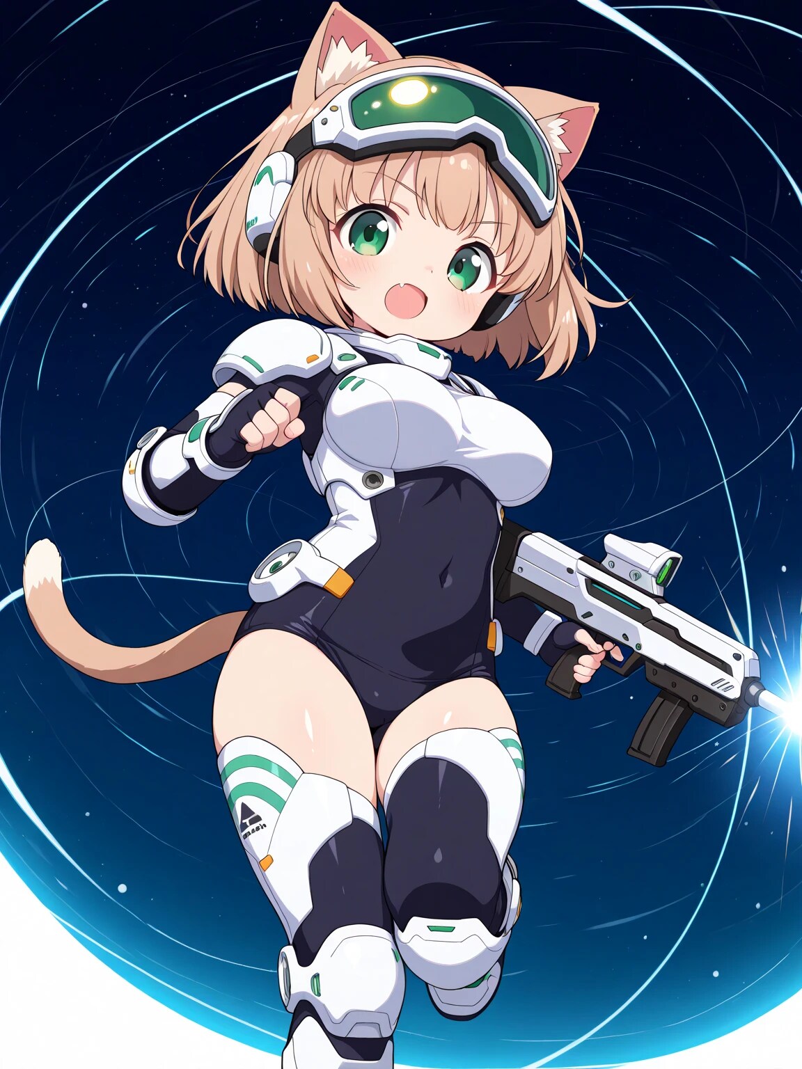 Lovely Girls Cat Commando Edition