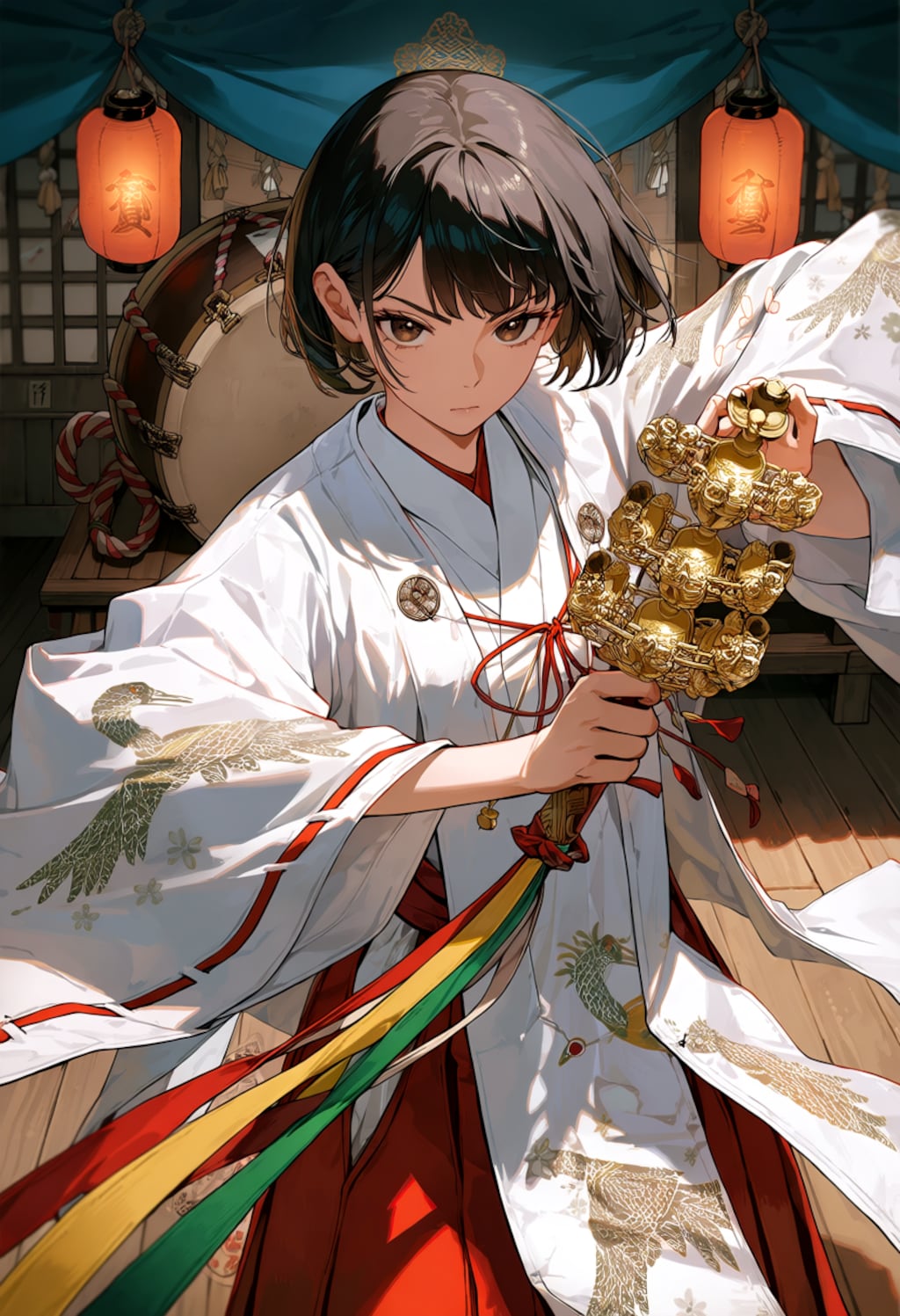 巫女舞奉納