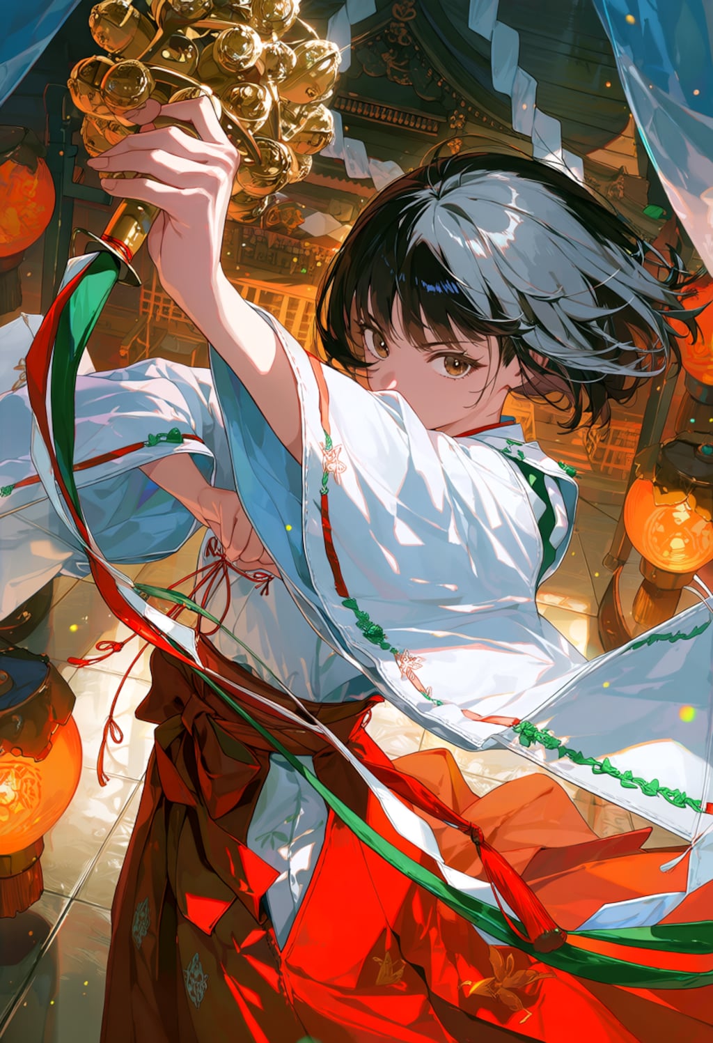 巫女舞奉納