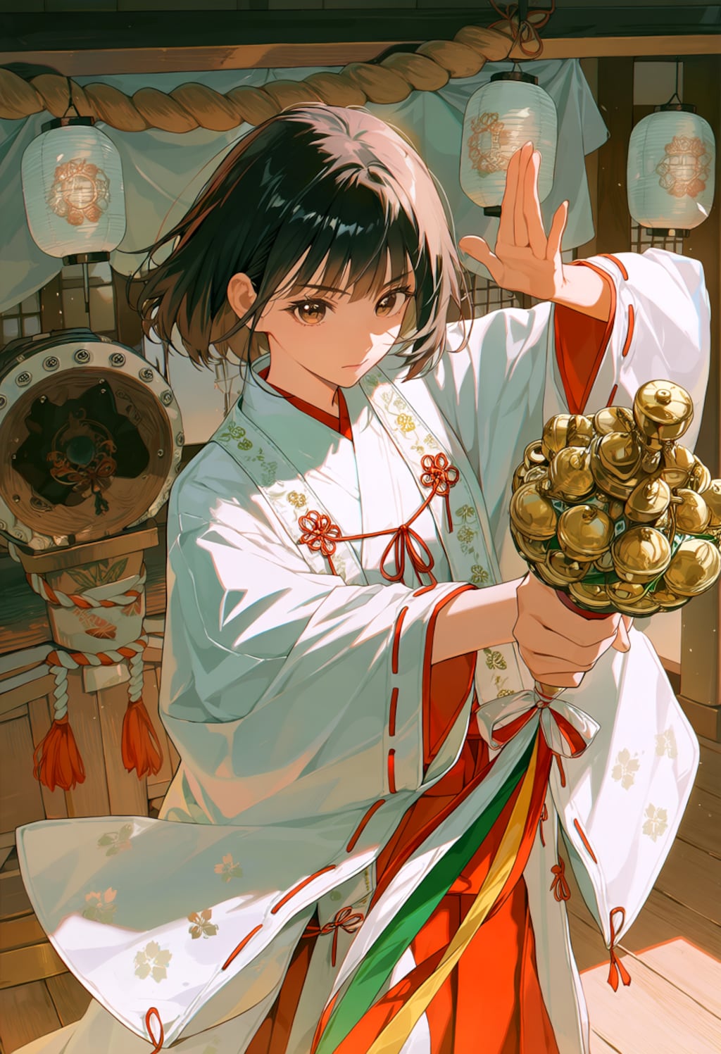 巫女舞奉納