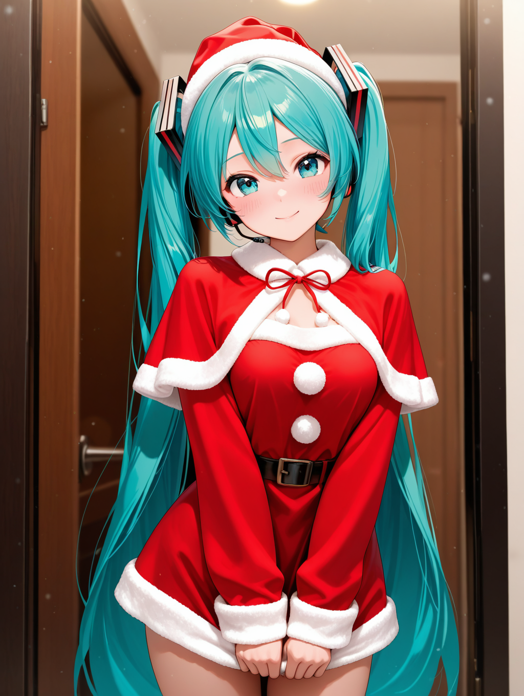 クリスマスリハーサルミクさん