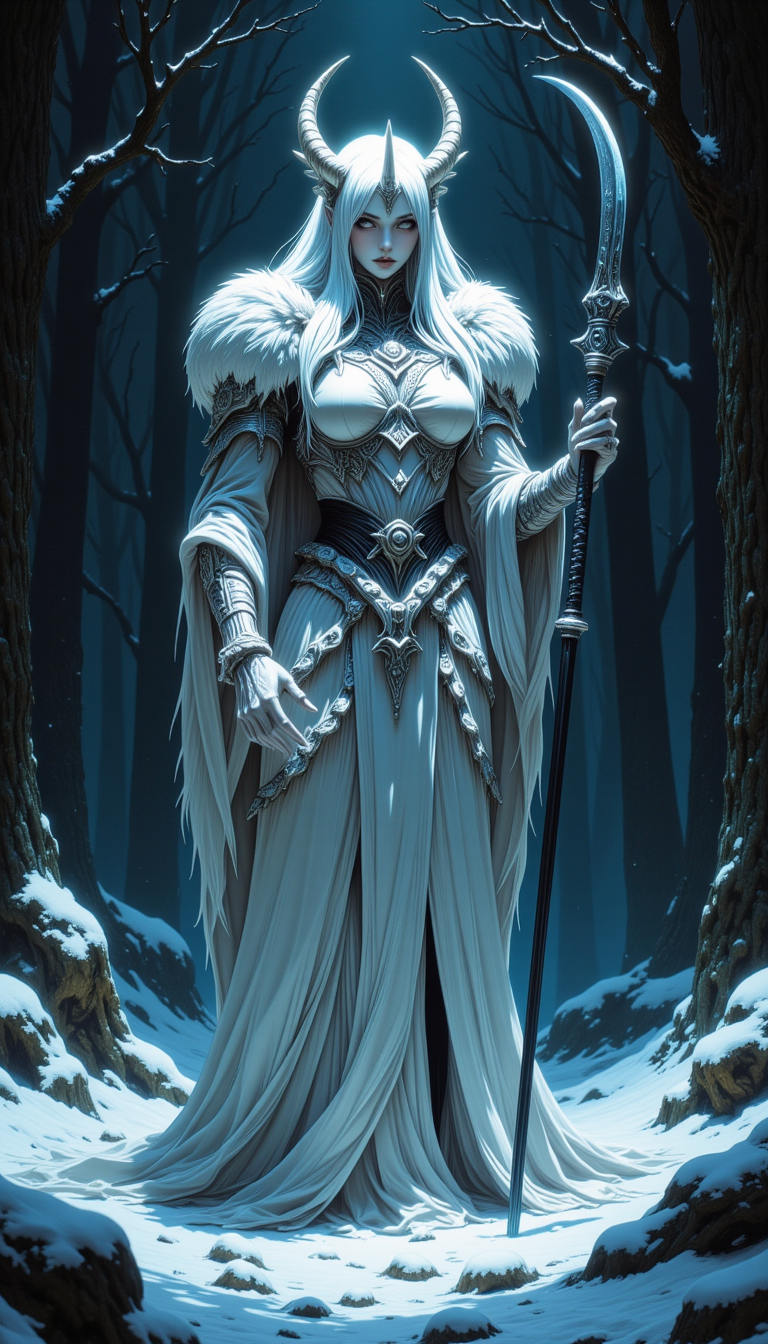 ペルヒタ様　12月の女神の一柱 | の人気AIイラスト・グラビア