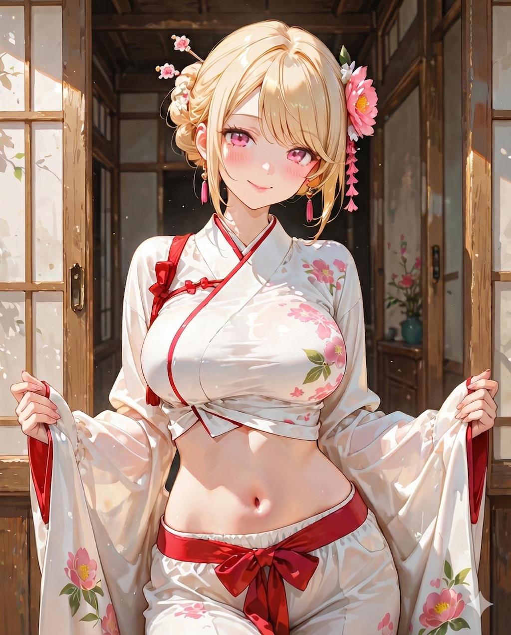 着物型サリー（おはよう#189）