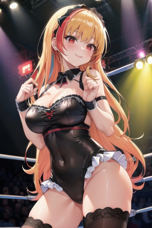 フリルレオタードさん