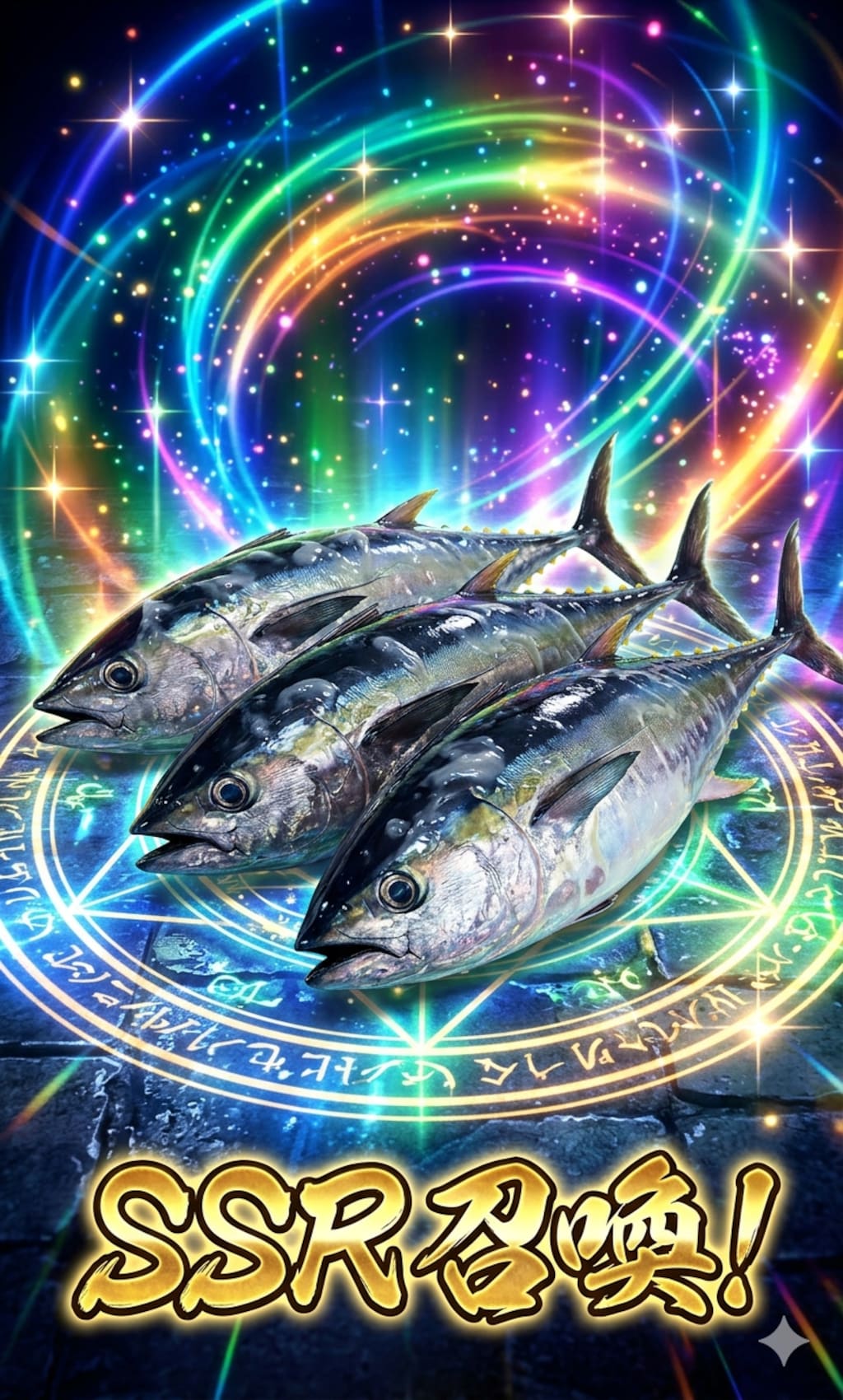 【SSR装備】ヌルヌル漢汁マグロヘッド