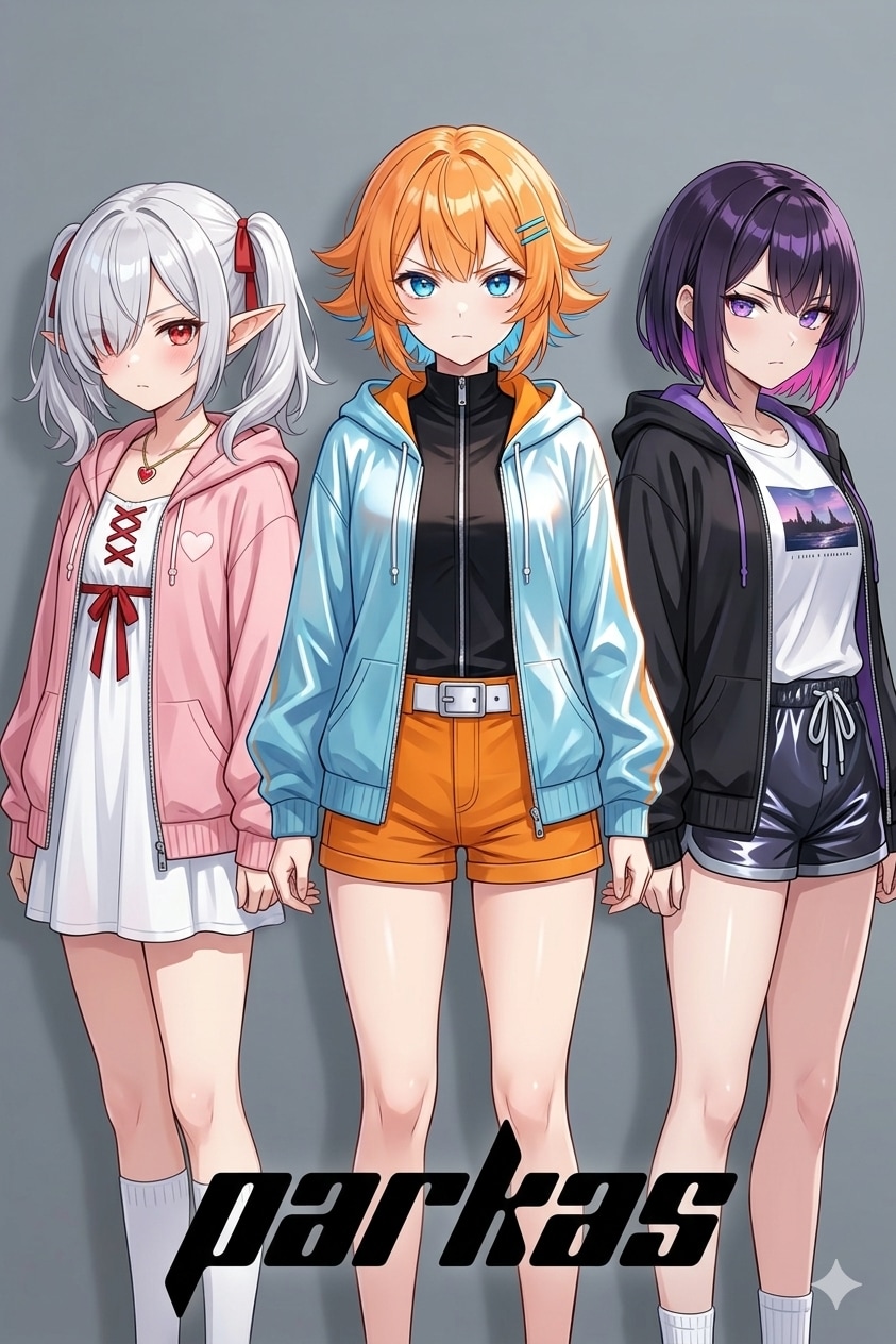 ～parkas・パーカーズ～ | の人気AIイラスト・グラビア