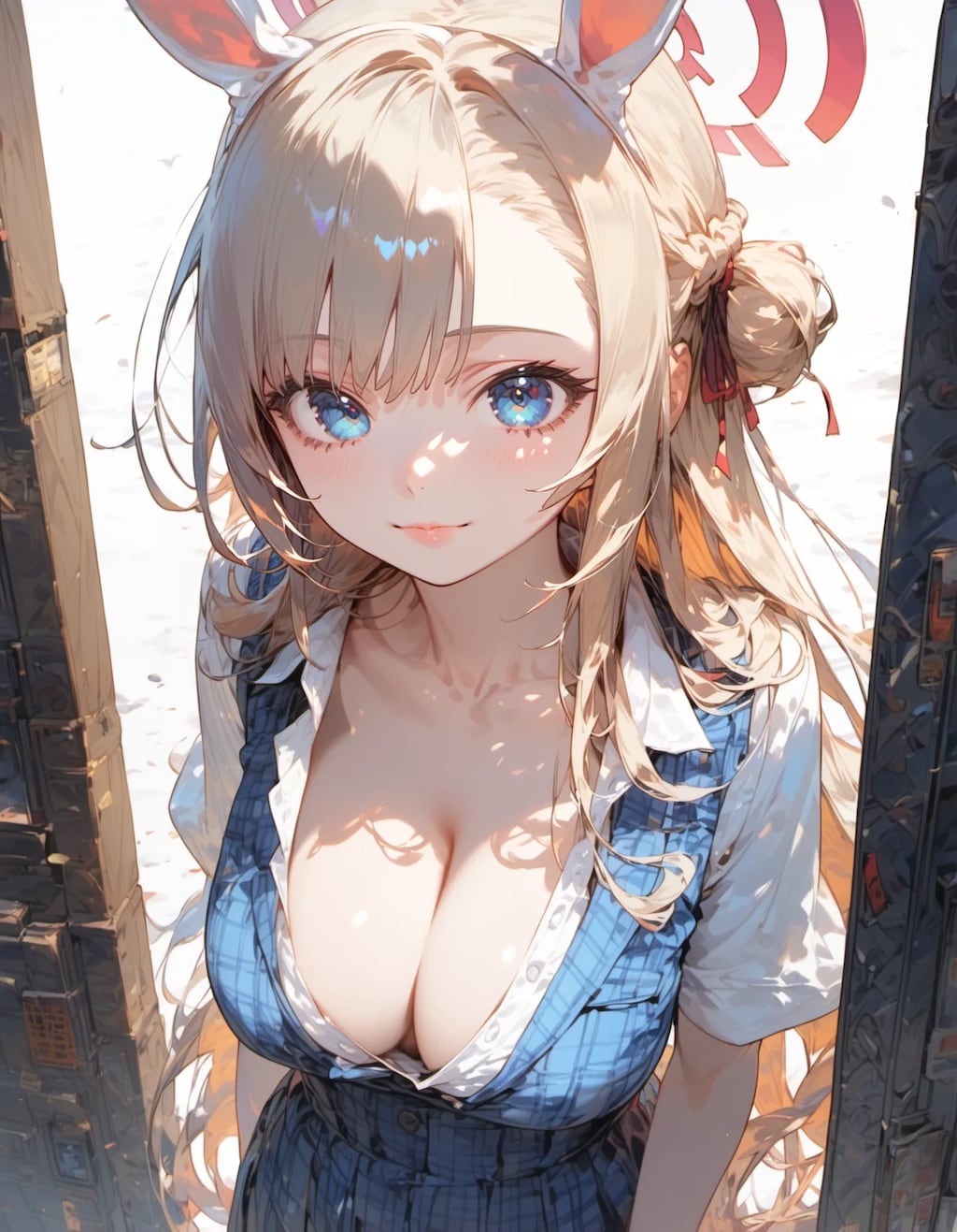 Signal Lost in Her Blue Eyes