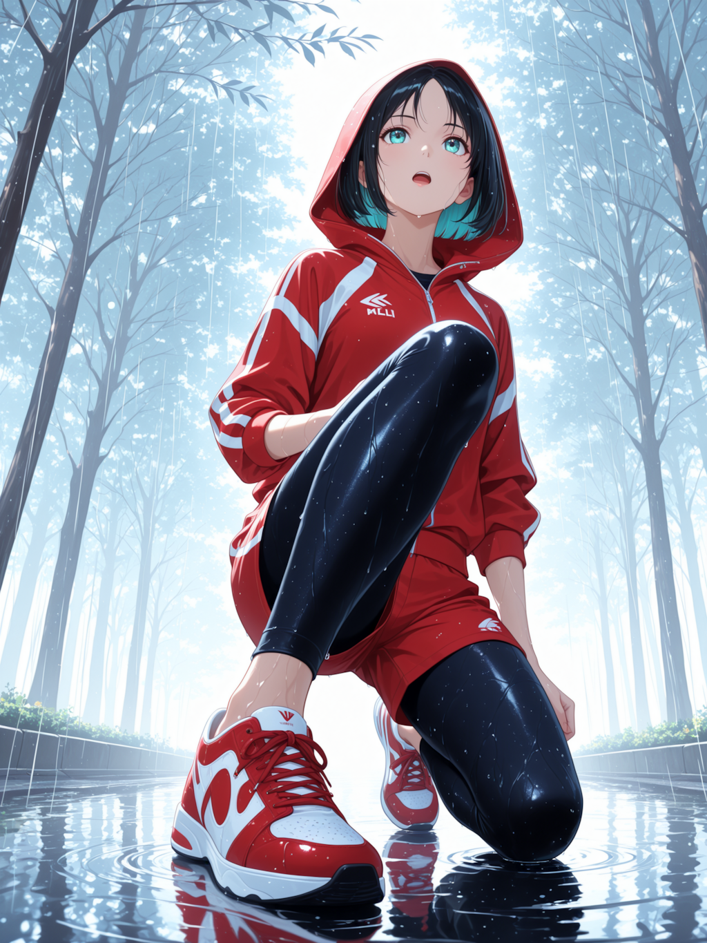 雨の日のトレーニング