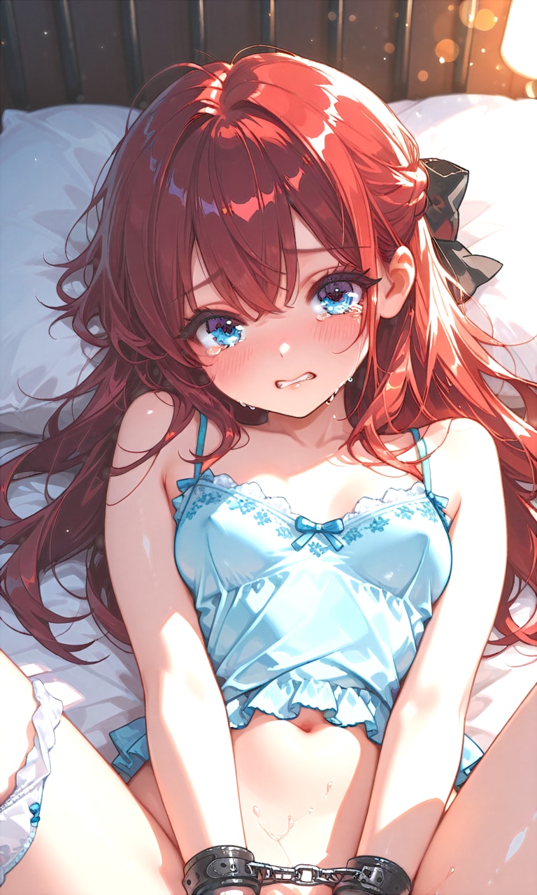 夜になるとイタズラされちゃう女の子