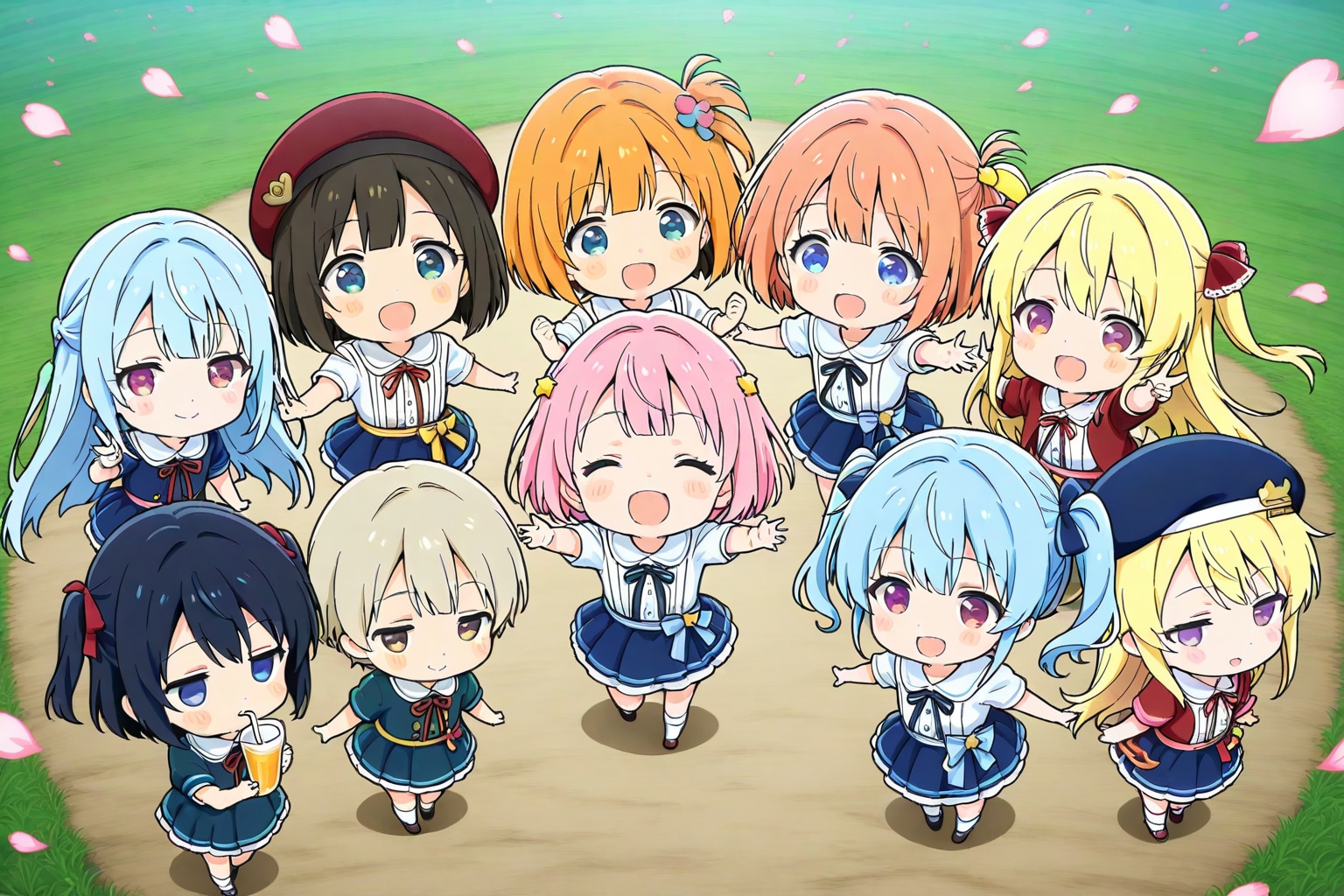 (((idol costume))),-アイドルちびちゃん-。 | の人気AIイラスト・グラビア