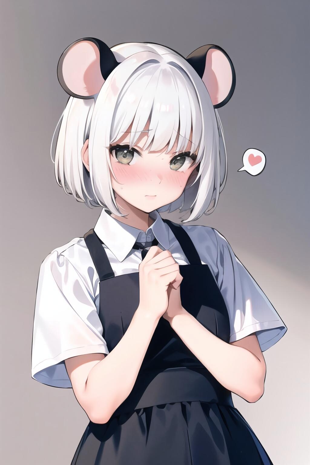 ねず耳フェスティバルの心電アイちゃん