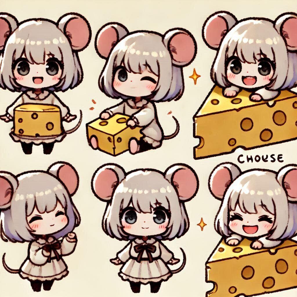 ねず耳フェスティバルの心電アイちゃん