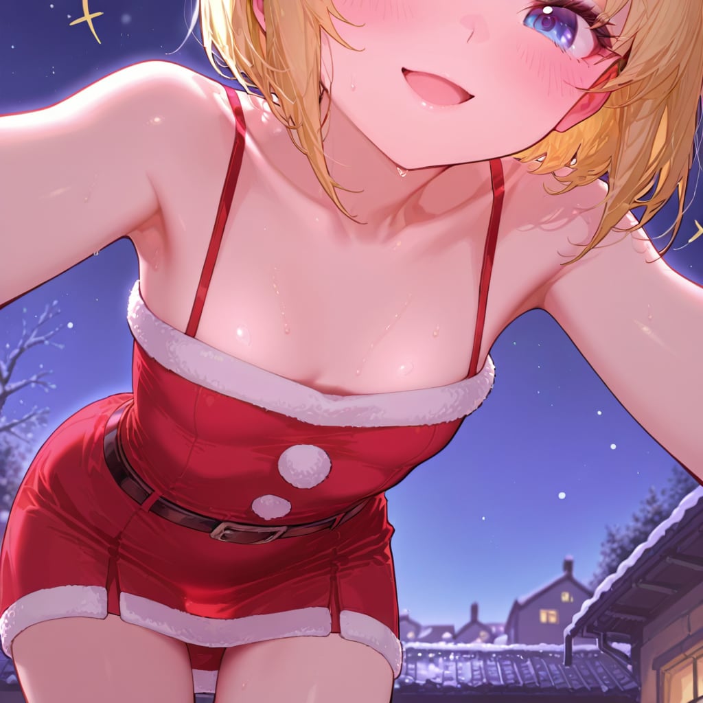 サンタさんと衝突