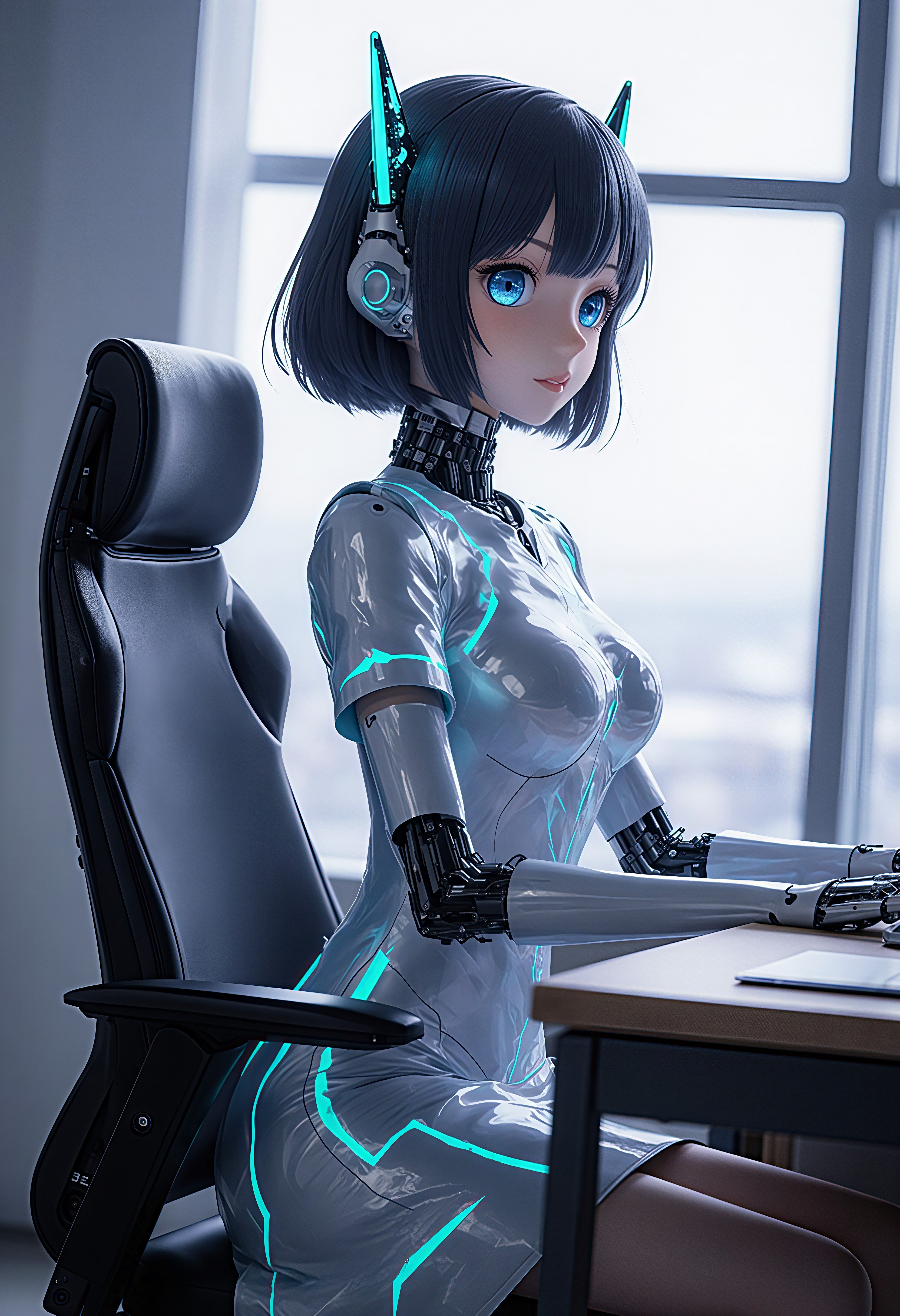 メカ娘3104号 | の人気AIイラスト・グラビア