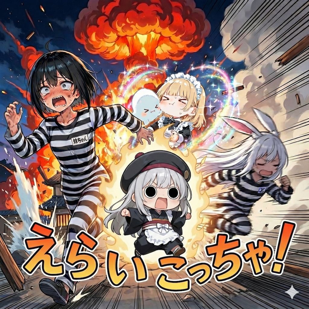 兄ちゃん・・爆発💥オールスターズなんて聞いてなかったよぅ・・・