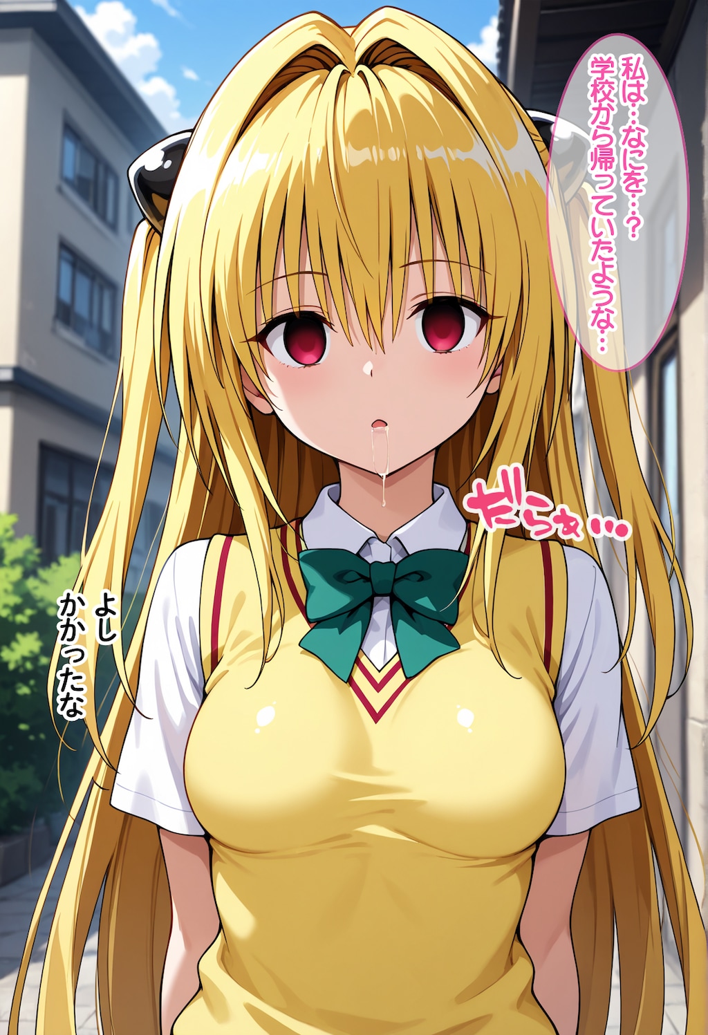 【ヤミ 前半】はぁ…今日も結城リトにえっちぃことばかりされてしまいました…