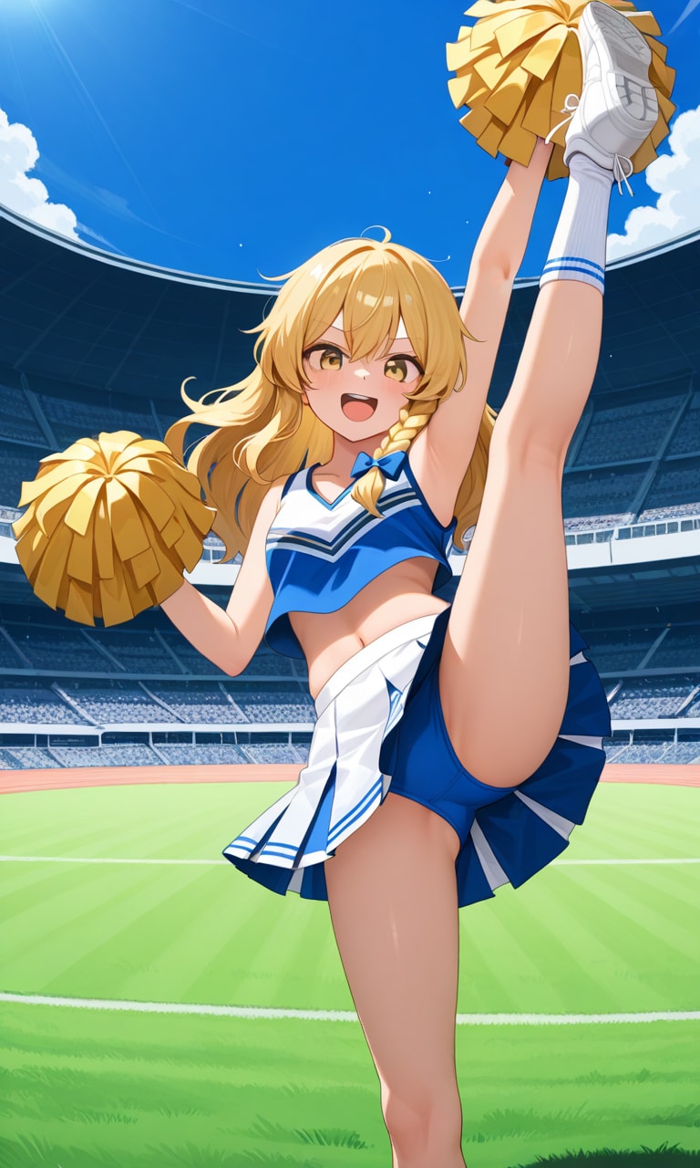 チアリーディング魔理沙