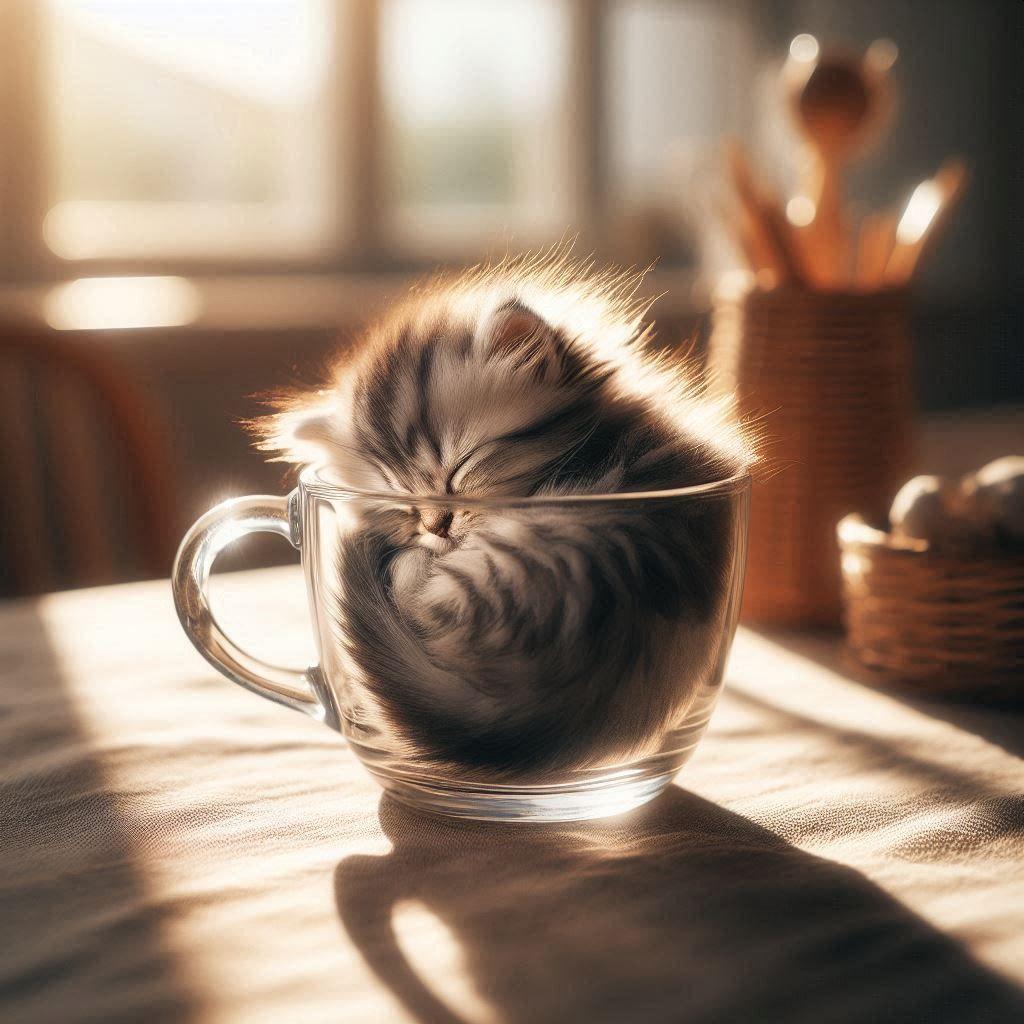猫カップ | の人気AIイラスト・グラビア