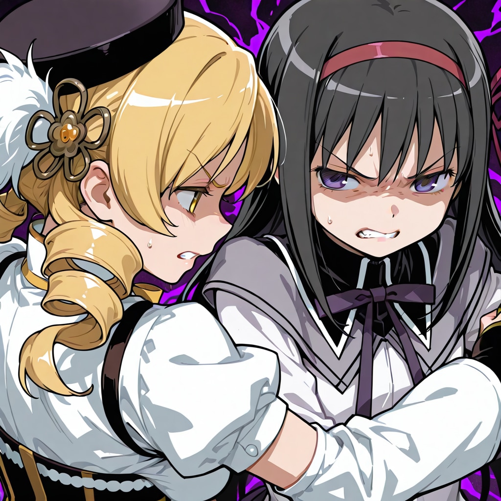 巴マミVS暁美ほむら